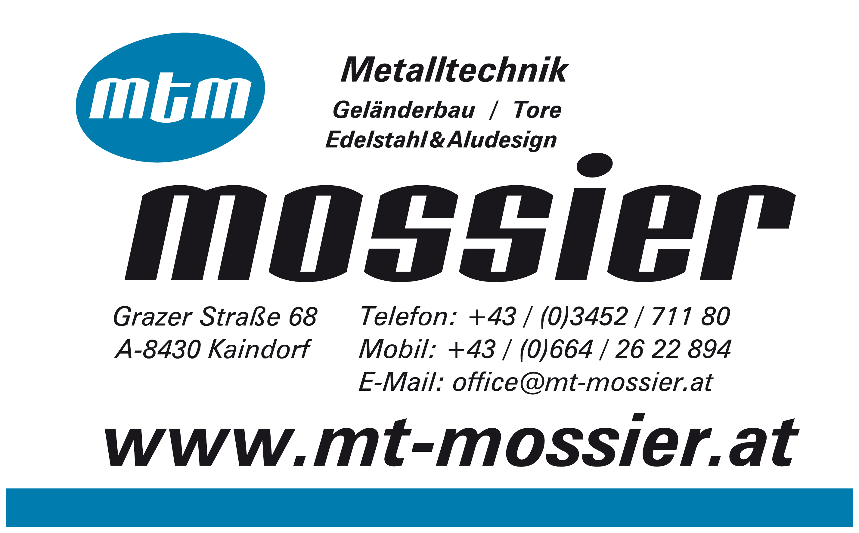 Metalltechnik Mossier