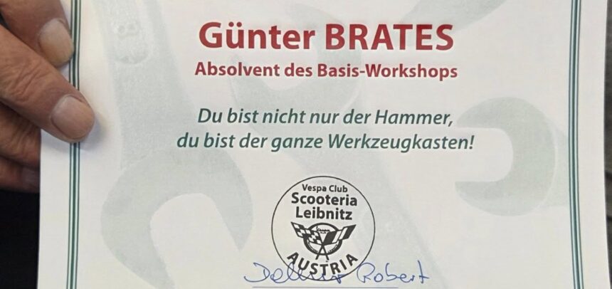 Basis Schrauber Workshop 2025