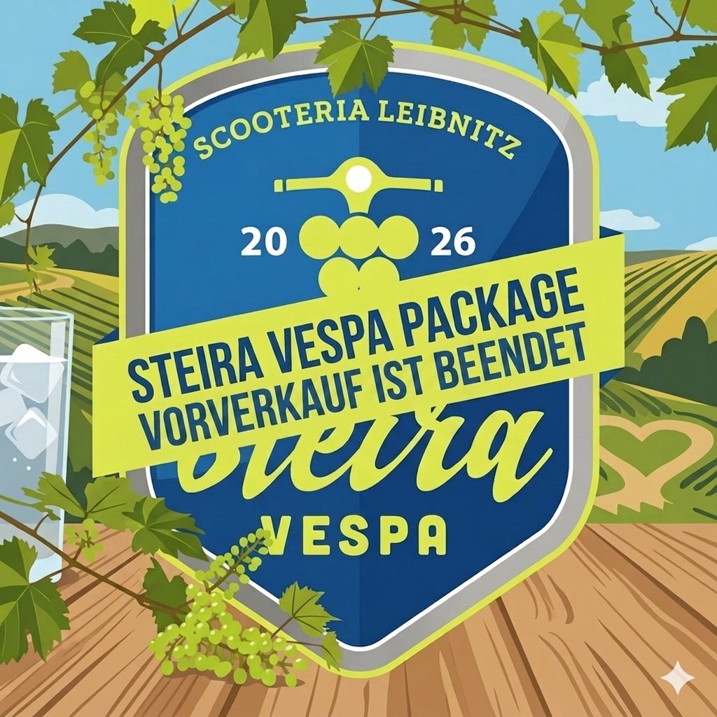 Steira Vespa 2026 – Package Vorverkauf beendet! Steira Vespa 2026 – Package Vorverkauf beendet!