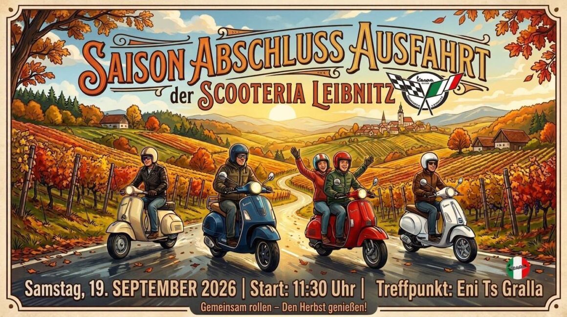 Saisonabschlussausfahrt 2026 Saisonabschlussausfahrt 2026